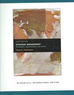 戦略的経営（第１０版・テキスト）<br>Strategic Management 10e, Mp