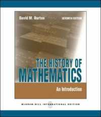 History of Mathematics: an Introduction -- Paperback （7 Internat）