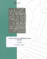 A First Look at Communication Theory