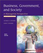 Business, Government, and Society : A Managerial Perspective : Text and Cases （9 PCK）