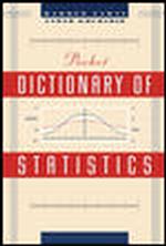 Pocket Dictionary of Statistics