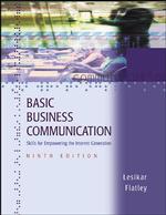Basic Business Communication （9TH）