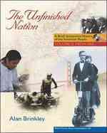 The Unfinished Nation : A Brief, Interactive History of the American People: from 1865 〈2〉 （PCK PAP/CD）