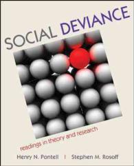 Social Deviance : Readings in Theory and Research