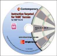 Instruction Targeted for Tabe Success Level M, Site/Lan License (Instructional Module Software) （CDR）