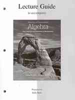 Lecture Guide to Accompany Beginning and Intermediate Algebra : The Language and Symbolism of Mathematics （3TH）