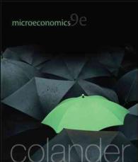 Microeconomics (The Mcgraw-hill Series in Economics) （9 LSLF）