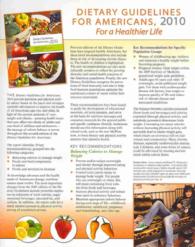 Dietary Guidelines 2011 Update Includes Myplate, Healthy People 2020, and Dietary Guidelines for Americans, 2010 （2ND）