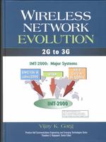 Wireless Network Evolution : 2G to 3G (Prentice Hall Communications Engineering and Emerging Technologies Series)