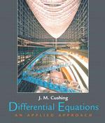 Differential Equations : An Applied Approach
