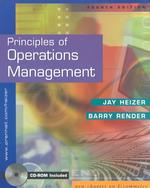 Principles of Operations Management （4 PCK）