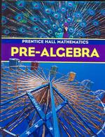 Pre-Algebra; 9780130686084; 0130686085