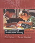 Measurement and Assessment in Teaching （8 HAR/CDR）