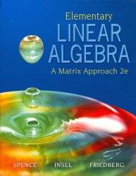 Elementary Linear Algebra : A Matrix Approach （2 PCK HAR/）