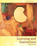 Learning and Instruction （2ND）