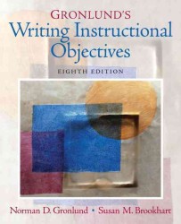 Gronlund's Writing Instructional Objectives （8TH）