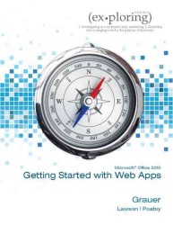 Exploring Microsoft Office 2010 Getting Started with Web Apps