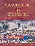 Government by the People : National, State, and Local Version （21 PCK HAR）