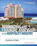 Accounting and Financial Analysis in the Hospitality Industry (Hospitality Management Essentials Series) （1ST）