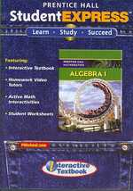 Prentice Hall Algebra 1 (2-Volume Set) : Learn, Study, Succeed （CDR）