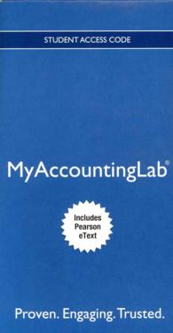 MyAccountingLab with Pearson eText for Introduction to Management Accounting Passcode （16 PSC STU）