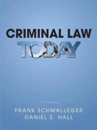 Criminal Law Today （5 PCK PAP/）