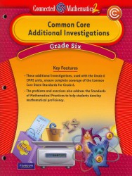 Cmp2 (Connected Math) 2012 Common Core Investigations Student Book Grade6