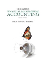 Horngren's Financial & Managerial Accounting （4 PCK HAR/）