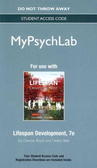 Lifespan Development MyPsychLab Access Card （7 PSC STU）