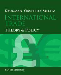 International Trade : Theory and Policy (The Pearson Series in Economics) （10 PCK PAP）