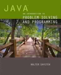 Java : An Introduction to Problem Solving & Programming （7 PCK PAP/）