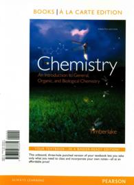 Chemistry + General, Organic, and Biological Chemistry Lab Manual : An Introduction to General, Organic, and Biological Chemistry （12 PCK CSM）