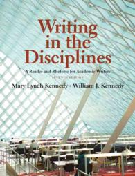 Writing in the Disciplines : A Reader and Rhetoric Academic Writers （7 PCK PAP/）