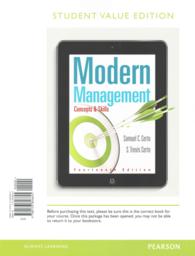 Modern Management : Concepts and Skills （14 PCK UNB）