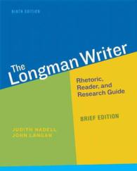The Longman Writer : Rhetoric, Reader, and Research Guide （9 PCK PAP/）