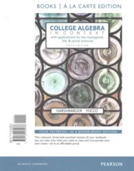 College Algebra in Context with Integrated Review + Mymathlab : Books a La Carte Edition （5 PCK UNBN）
