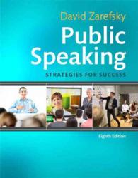 Public Speaking : Strategies for Success （8 PCK PAP/）