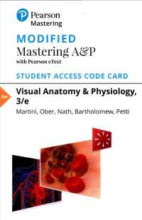 Modified Mastering A&P with Pearson eText for Visual Anatomy & Physiology Access Card （3 PSC）