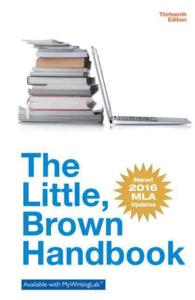 The Little Brown Handbook : Mla Update Edition (Little Brown Handbook) （13TH）