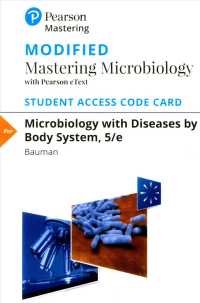Microbiology with Diseases by Body System Modified Mastering Microbiology with Pearson eText Access Code （5 PSC STU）
