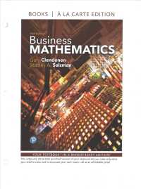 Business Mathematics （14TH Looseleaf）