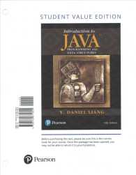 Introduction to Java Programming and Data Structures， Comprehensive Version， Student Value Edition Plus Mylab Programming with Pearson Etext - Access Card Package