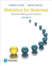 Statistics for Business : Decision Making and Analysis Plus Mylab Statistics with Pearson Etext -- 24 Month Access Card Package （3RD）