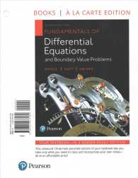 Fundamentals of Differential Equations and Boundary Value Problems, Loose-Leaf Edition, Plus Mylab Math with Pearson Etext -- 24-Month Access Card Package （7TH）