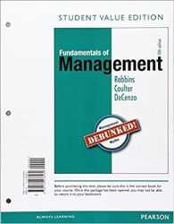 Fundamentals of Management （10 PCK UNB）