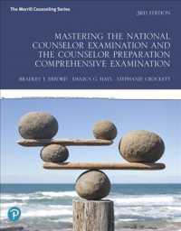 Mastering the National Counselor Examination and the Counselor Preparation Comprehensive Examination (Merrill Counseling) （3 PCK PAP/）