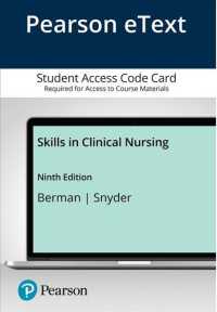 Skills in Clinical Nursing Pearson Etext Access Card （9 PSC）