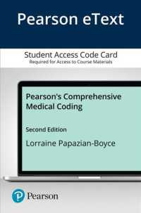 Pearson's Comprehensive Medical Coding Pearson Etext Access Card （2 PSC）