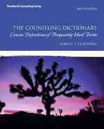 The Counseling Dictionary : Concise Definitions of Frequently Used Terms （3TH）