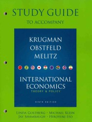 International Economics : Theory and Policy (Study Guide) （9 STG）